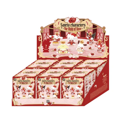 Sanrio Miniso Top Toy The Night of Rose Series Sealed Case (6 Blind Box)