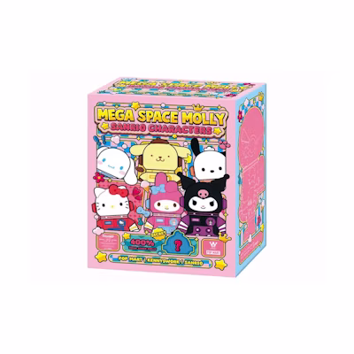 Sanrio Pop Mart Mega Space Molly Sanrio Characters Single Blind Box 400%