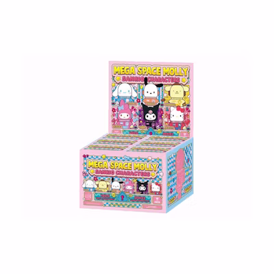 Sanrio Pop Mart Mega Space Molly Sanrio Characters Sealed (6 Blind Boxes) 400% Set