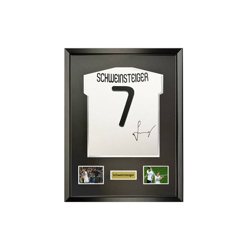 Sanwei Bastian Schweinsteiger Signed Jersey 2010 World Cup Germany Team 60x80cm 6752569