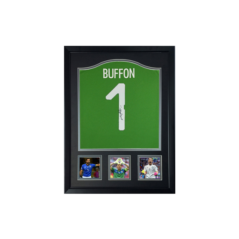 Sanwei Buffon Autographed Italy Jersey 2018 World Cup Fan Gear (Approx. 60x80cm) 6791072