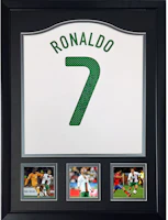 Sanwei Cristiano Ronaldo Signed Portugal 2010 Away Jersey Fan Edition with SA COA SW23Q4197 Sanwei Cristiano Ronaldo Signed Portugal 2010 Away Jersey Fan Edition with SA COA SW23Q4197