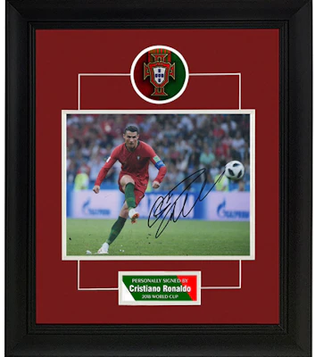 Sanwei Cristiano Ronaldo Signed Portugal 2018 World Cup Photo with Frame & COA SW24Q1404 Buy Sanwei Cristiano Ronaldo Signed Portugal 2018 World Cup Photo with Frame & COA SW24Q1404