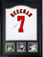 Sanwei David Beckham Signed 1998 England World Cup Jersey Framed with Certificate SW24Q1602 Sanwei David Beckham Signed 1998 England World Cup Jersey Framed with Certificate SW24Q1602