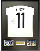 Sanwei Klose Signed 2014 Germany World Cup Champion Jersey with Frame & SA Certificate. SW23Q4198 Sanwei Klose Signed 2014 Germany World Cup Champion Jersey with Frame & SA Certificate. SW23Q4198