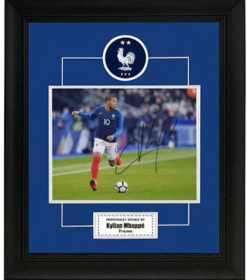 Sanwei Kylian Mbappé Signed Photo France 2018 World Cup Framed with SA Certificate SW24Q1561 Buy Sanwei Kylian Mbappé Signed Photo France 2018 World Cup Framed with SA Certificate SW24Q1561