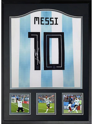 Sanwei Lionel Messi Signed 2018 Argentina World Cup Jersey Framed with SA Certificate. 6963620 Buy Sanwei Lionel Messi Signed 2018 Argentina World Cup Jersey Framed with SA Certificate. 6963620