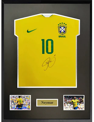 Sanwei Nike Neymar Signed Brazil Jersey 2018 World Cup Framed with SA Certificate 7271133 Buy Sanwei Nike Neymar Signed Brazil Jersey 2018 World Cup Framed with SA Certificate 7271133