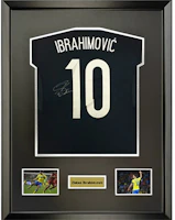 Sanwei Sweden Away Jersey Signed | 2014 World Cup | Framed with SA Certificate 7104572 Sanwei Sweden Away Jersey Signed | 2014 World Cup | Framed with SA Certificate 7104572