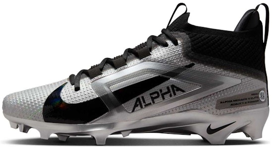 Saquon Barkley x Nike Alpha Menace 4 Elite ''Hitam Perak Metalik'' IF0112-001 Buy Saquon Barkley x Nike Alpha Menace 4 Elite ''Hitam Perak Metalik'' IF0112-001