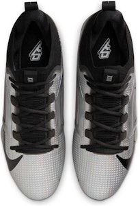 Saquon Barkley x Nike Alpha Menace 4 Elite ''Hitam Perak Metalik'' IF0112-001 Shop Saquon Barkley x Nike Alpha Menace 4 Elite ''Hitam Perak Metalik'' IF0112-001