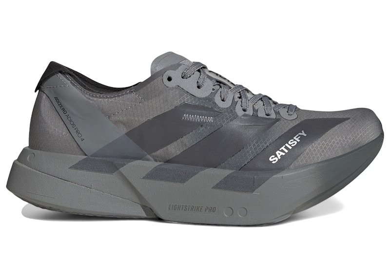 SATISFY x adidas Adizero Adios Pro 4 'Grey Black' KH8439
