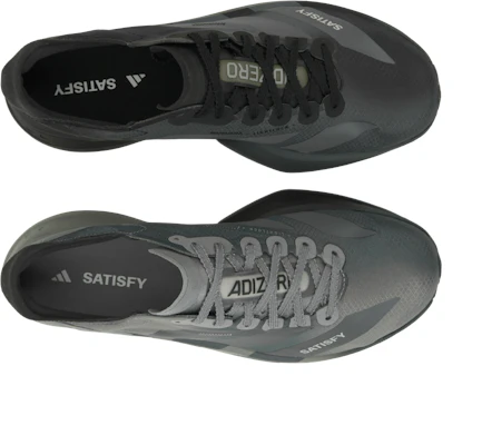 SATISFY x adidas Adizero Adios Pro 4 ''灰黑色'' KH8439 Details for SATISFY x adidas Adizero Adios Pro 4 ''灰黑色'' KH8439