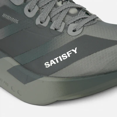 SATISFY x adidas Adizero Adios Pro 4 ''灰黑色'' KH8439 Cheap SATISFY x adidas Adizero Adios Pro 4 ''灰黑色'' KH8439