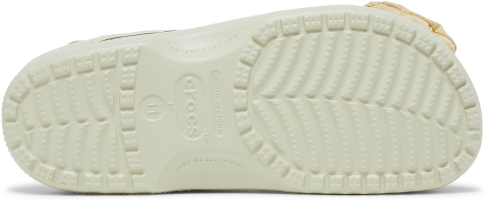 Satisfy x Crocs卡駱馳 經典洞洞鞋 防滑耐磨 運動涼鞋 男女同款 骨白 Shop Satisfy x Crocs卡駱馳 經典洞洞鞋 防滑耐磨 運動涼鞋 男女同款 骨白