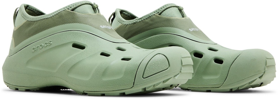 Satisfy x Crocs Quick Trail Low 'Moss' 209628-308 Cheap Satisfy x Crocs Quick Trail Low 'Moss' 209628-308