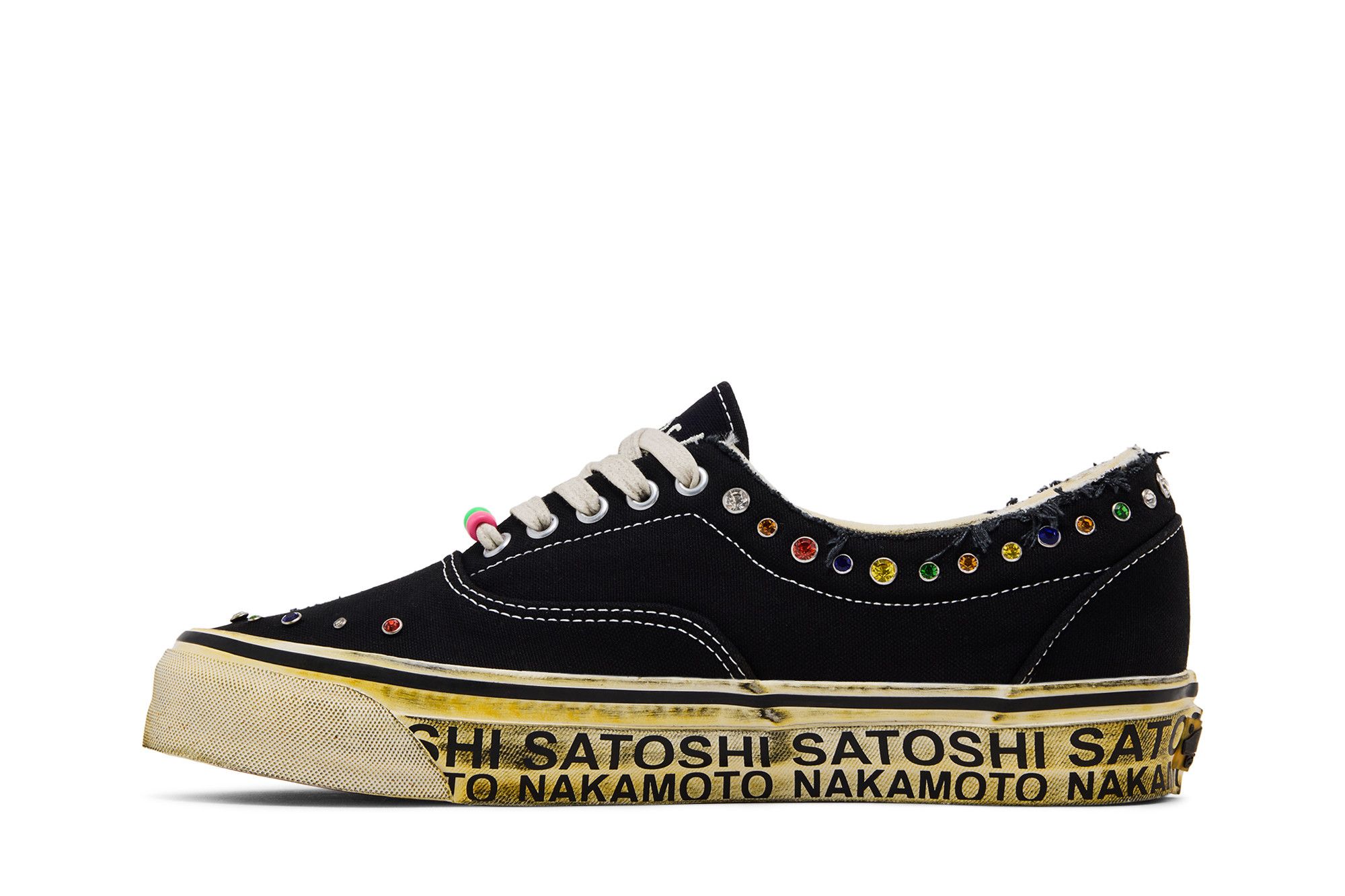 Shop Satoshi Nakamoto x Vans Era 95 ''Lucky Charms'' Sneakers VN000EFEBLK