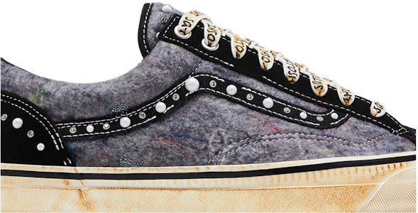 中本聰 x Vans Old Skool復刻款36 '斑駁灰移動毯' VN000DC0FNG Order 中本聰 x Vans Old Skool復刻款36 '斑駁灰移動毯' VN000DC0FNG