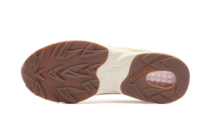 Purchase Saucony 3D 網格颶風 减震防滑 低筒 跑步鞋 男女款 黃色