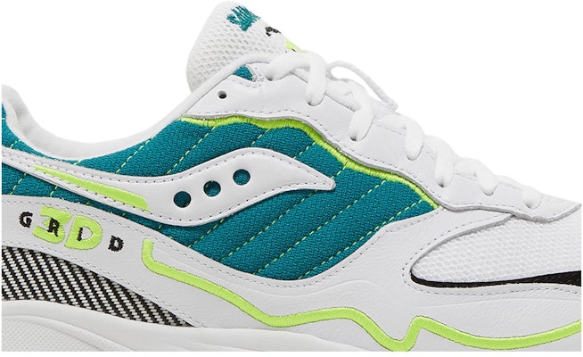 Saucony 3D G.R.I.D. Hurricane 復古 低幫 跑步鞋 男款 白綠色 Order Saucony 3D G.R.I.D. Hurricane 復古 低幫 跑步鞋 男款 白綠色