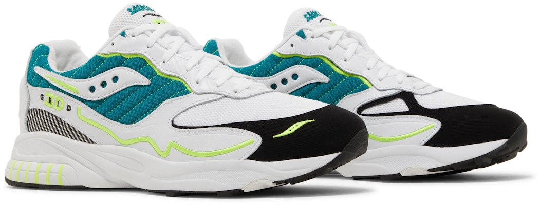 Saucony 3D Grid Hurricane 'Putih Hijau' S70646-1 Cheap Saucony 3D Grid Hurricane 'Putih Hijau' S70646-1