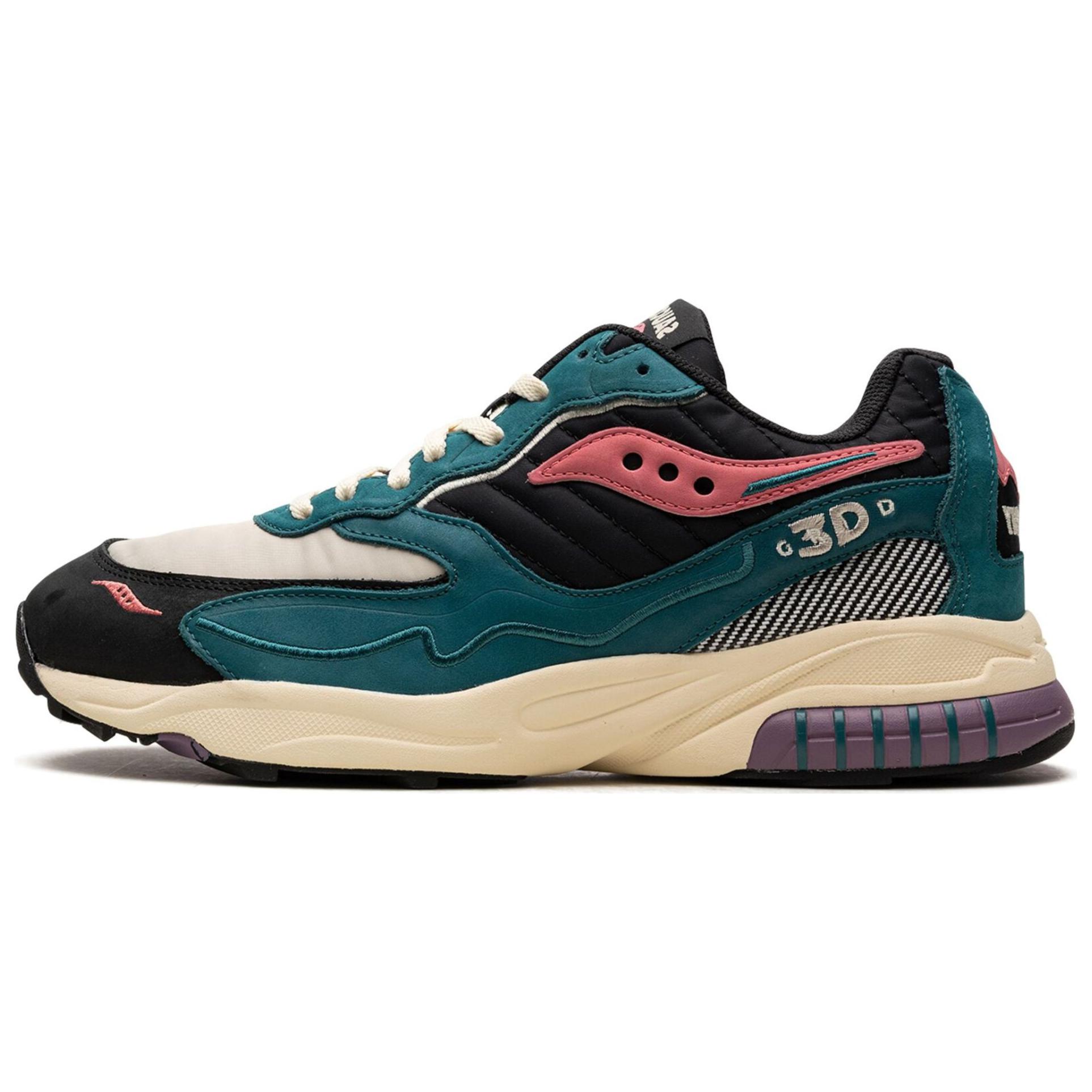Saucony 3D Grid Hurricane Midnight Blue Casual Sneakers - Comfortable & Durable S70784-2