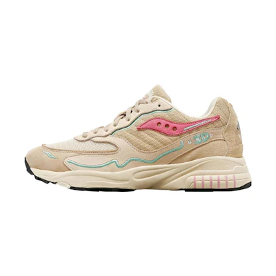 Saucony 3D Grid Hurricane PRM 'Cream Pink'