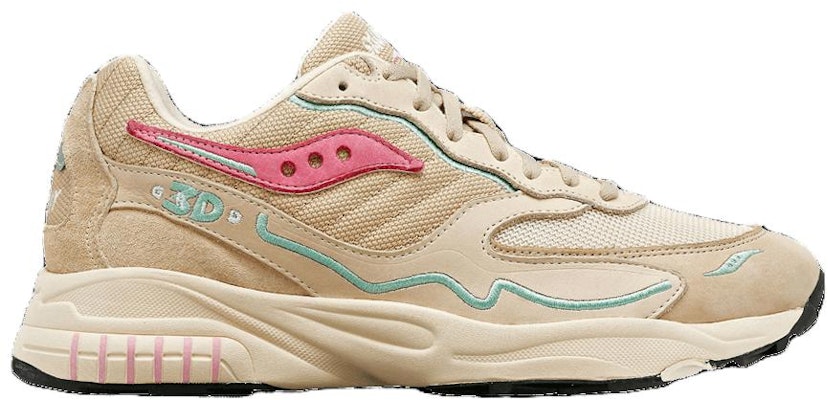 Saucony 3D Grid Hurricane Premium 'Krim Merah Jambu' S70670-5 Order Saucony 3D Grid Hurricane Premium 'Krim Merah Jambu' S70670-5