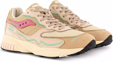 Shop Saucony 3D Grid Hurricane Premium ''Crème Rose'' S70670-5