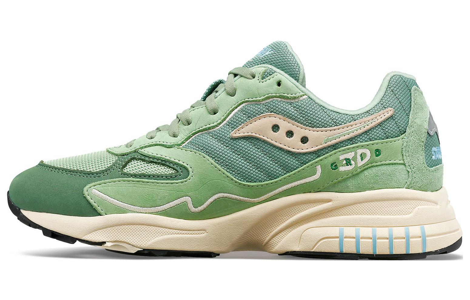 Saucony 3D Grid Hurricane Premium 'Green Cream' S70670-7