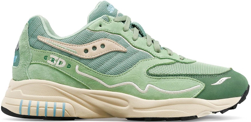 Saucony 3D Grid Hurricane 防滑耐磨 低筒 跑步鞋 男款 綠 Order Saucony 3D Grid Hurricane 防滑耐磨 低筒 跑步鞋 男款 綠