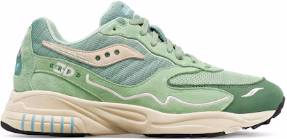 Order Saucony 3D Grid Hurricane Premium ''Vert Crème'' S70670-7