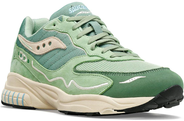 Saucony 3D Grid Hurricane Premium 'Verde Crema' S70670-7 Lookbook Saucony 3D Grid Hurricane Premium 'Verde Crema' S70670-7
