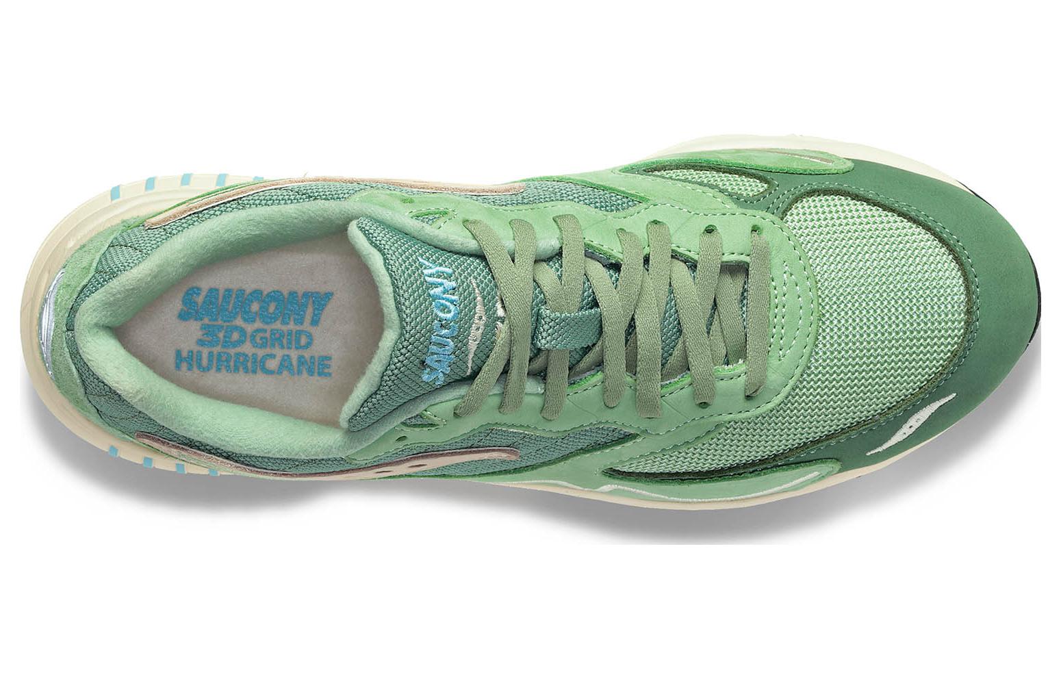 Shop Saucony 3D Grid Hurricane Premium 'Verde Crema' S70670-7