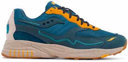 Saucony 3D Grid Hurricane Premium 'Green Orange' S70670-4 Saucony 3D Grid Hurricane Premium 'Green Orange' S70670-4