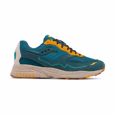 Saucony 3D Grid Hurricane PRM 'Green Orange'