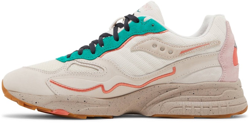 Saucony 3D Grid Hurricane 頂級版 防滑減震耐磨 低筒 跑步鞋 男女通款 米粉綠 Lookbook Saucony 3D Grid Hurricane 頂級版 防滑減震耐磨 低筒 跑步鞋 男女通款 米粉綠