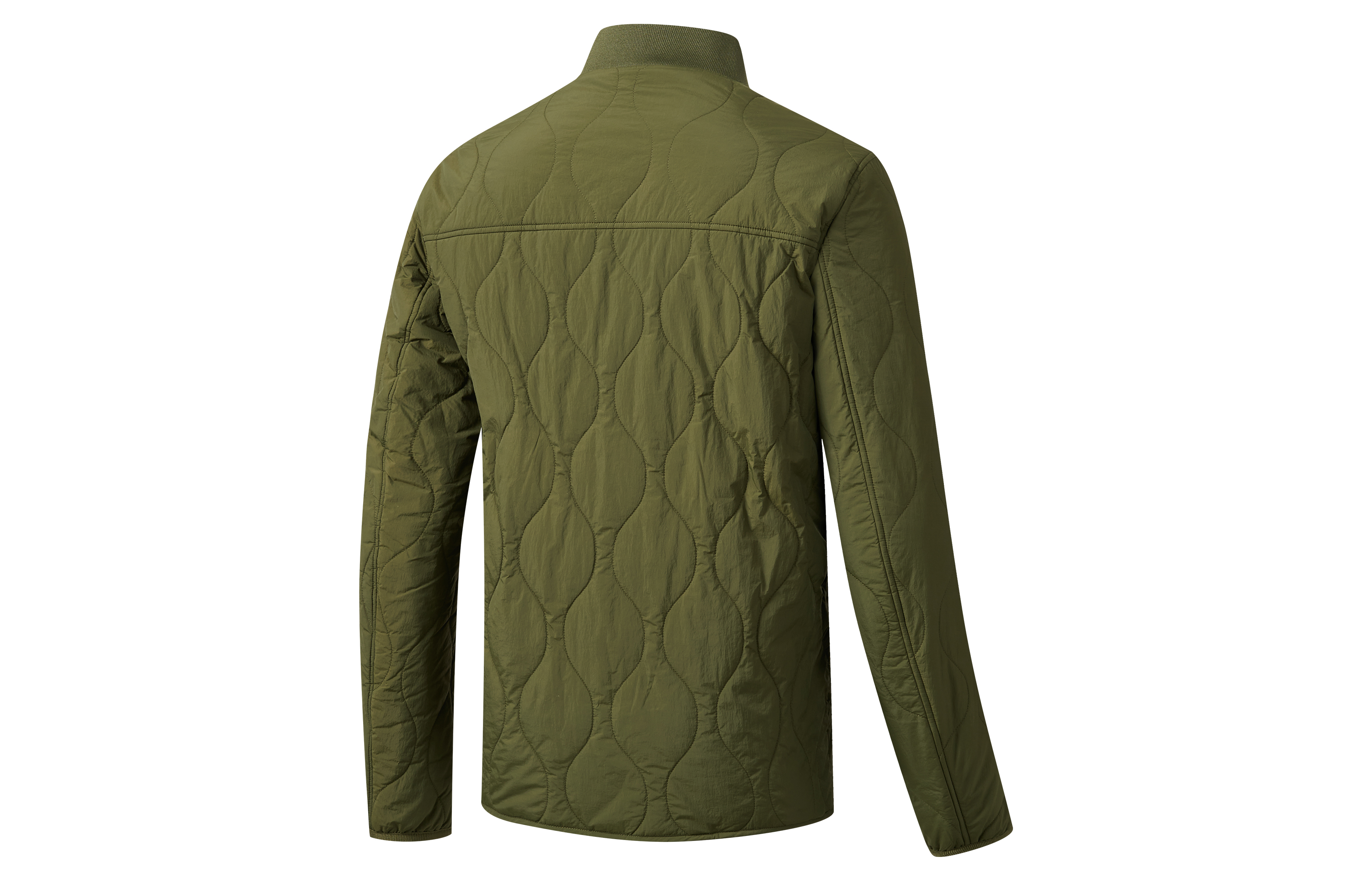 Lookbook 索康尼轻便绿色夹绗棉拉链夹克 SC2249102C-GE102