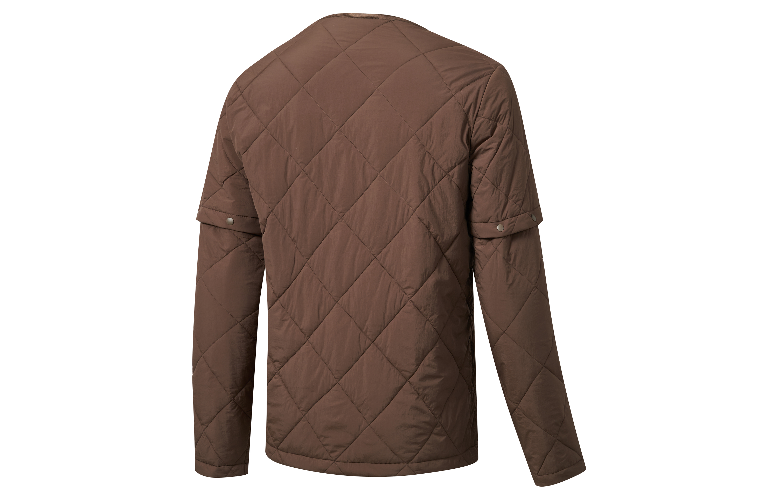 Lookbook 索康尼宽松长袖加厚棉夹克深棕色休闲系列 SC2249103B-CO31