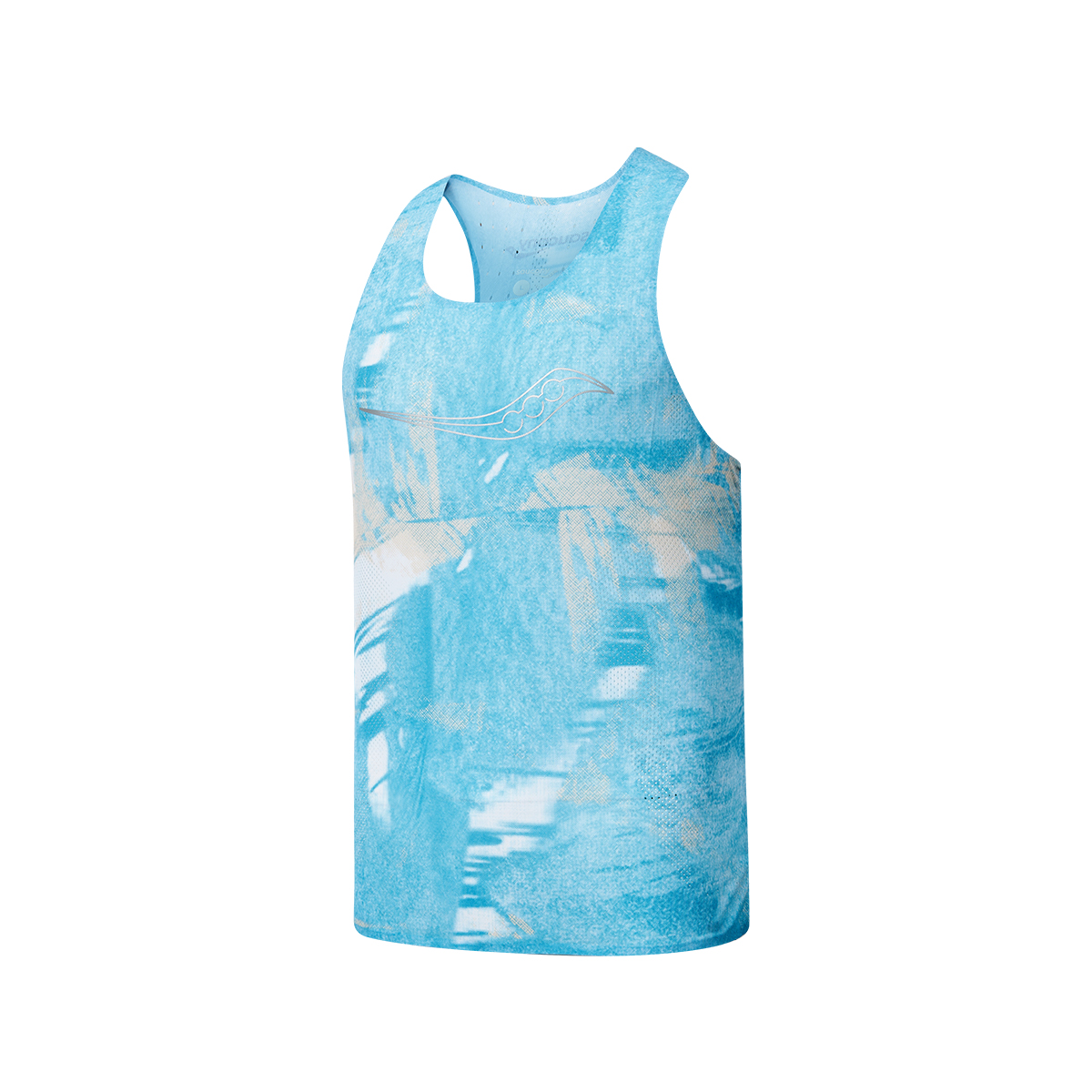 Saucony  Racing Knit Running Vest Blue Moon SC2239040B-2
