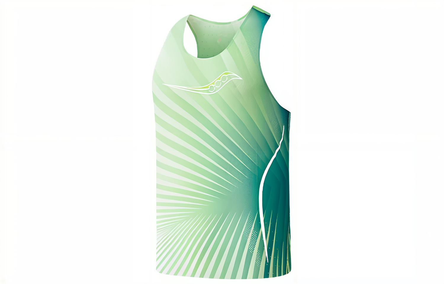 Saucony  Racing Sleeveless Vest - Breathable Comfort in Wuma Bridge Colorway SC2239273A-SA01