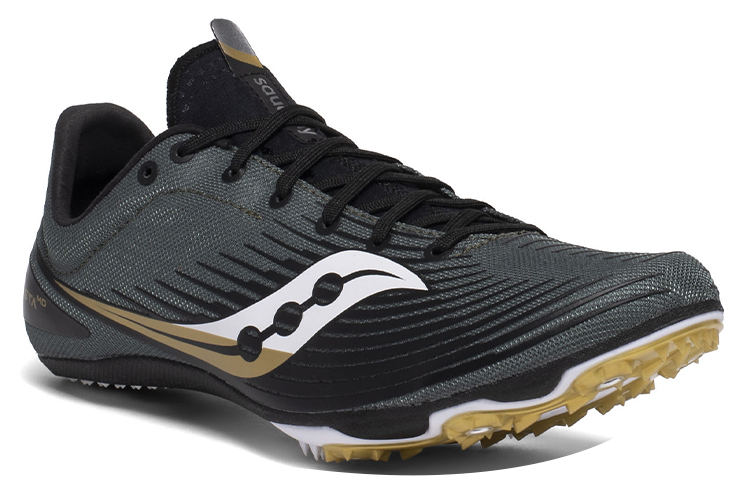 Lookbook Saucony Ballista MD 'Hitam Emas' S29071-2