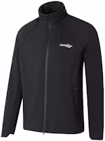 Saucony Black Solid Color Detachable Hood Woven Sports Jacket SC2239001-1 Saucony Black Solid Color Detachable Hood Woven Sports Jacket SC2239001-1