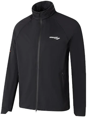 Saucony 黑色純色可拆帽織布運動外套 SC2239001-1 Buy Saucony 黑色純色可拆帽織布運動外套 SC2239001-1