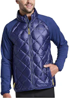 Saucony Boulder Oysterpuff Colorblock Stand Collar Jacket Purple SAM800305-SD Saucony Boulder Oysterpuff Colorblock Stand Collar Jacket Purple SAM800305-SD