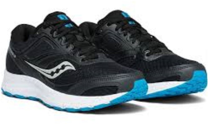 Saucony Cohesion 12 Rendah 'Hitam Biru' S20471-5 Lookbook Saucony Cohesion 12 Rendah 'Hitam Biru' S20471-5