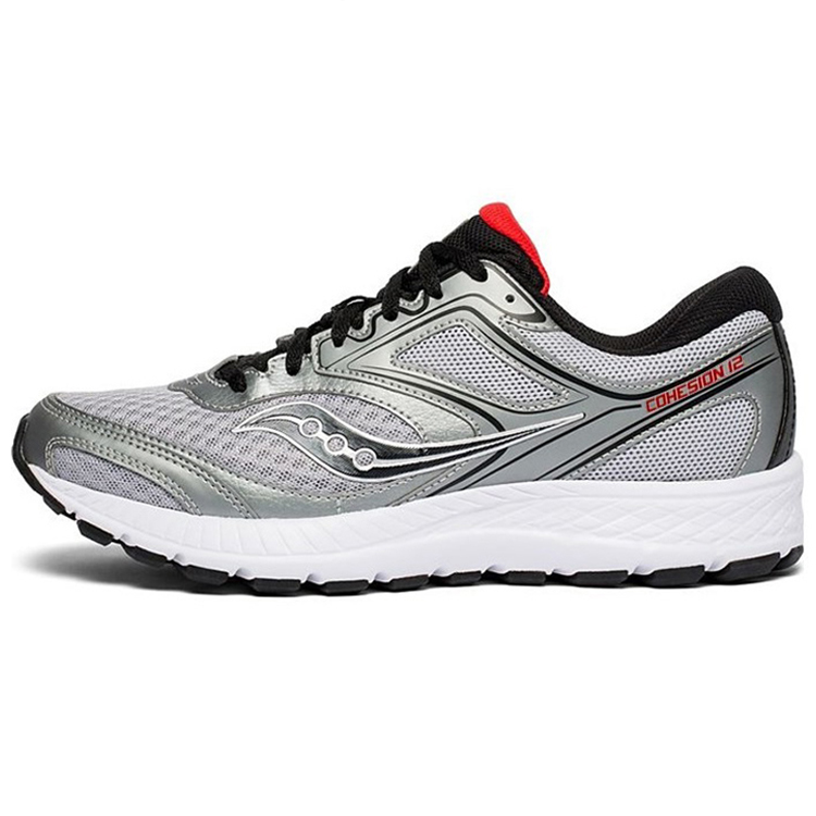 Saucony Cohesion 12 Low 'Silver Red' S20471-3