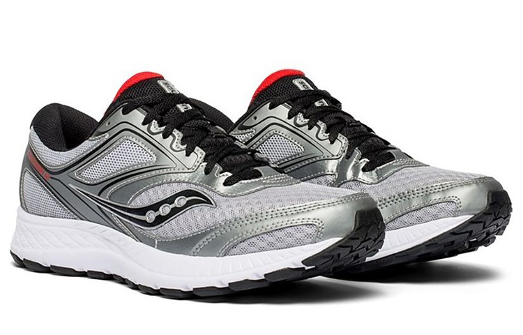 Shop Saucony Cohesion 12 Low 'Silver Red' S20471-3