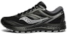 Saucony Cohesion 12 TR Hitam Kelabu 'Larian Jejak Tahan Lama Tapak Rendah' S20475-1