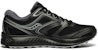 Saucony Cohesion 12 TR Hitam Kelabu 'Larian Jejak Tahan Lama Tapak Rendah' S20475-1